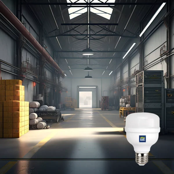 Lâmpada Led 40w 6500k Bulbo E27 Branco Frio Bivolt Ultraluz - Image 4