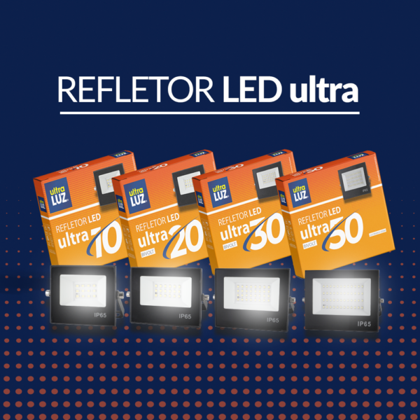 Refletores Led 50w Branco Frio 6500k Bivolt Ip65 Ultraluz - Image 3