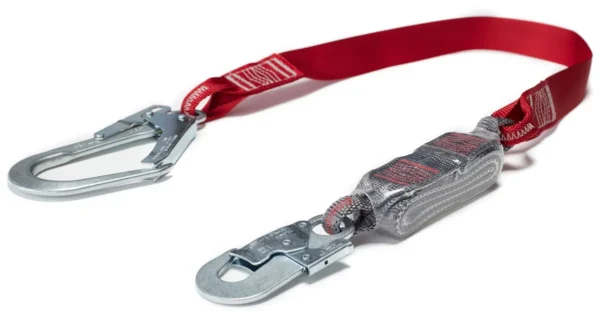 Talabarte em Fita 1,35M, Absorvedor e Gancho 55MM Camper