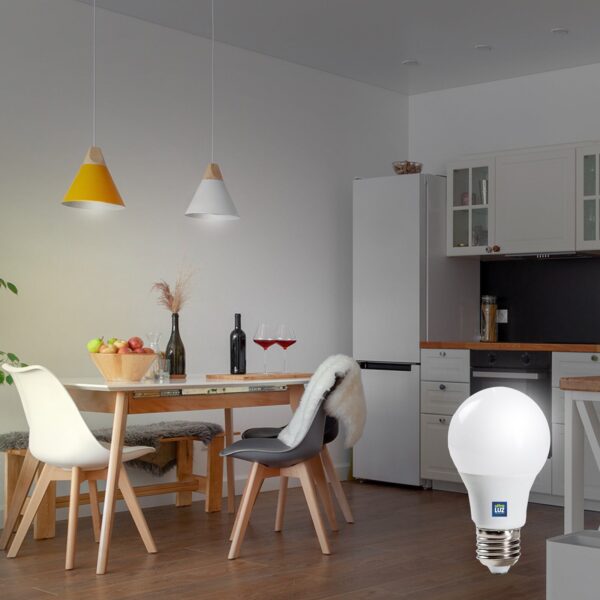 Kit 15 Lâmpada Led 15w 6500k Bulbo E27 Branco Frio Bivolt - Image 3