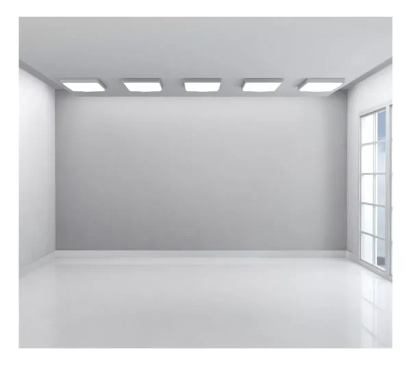Painel Plafon Ultraluz Led 12w Sobrepor Branco frio Bivolt - Image 2