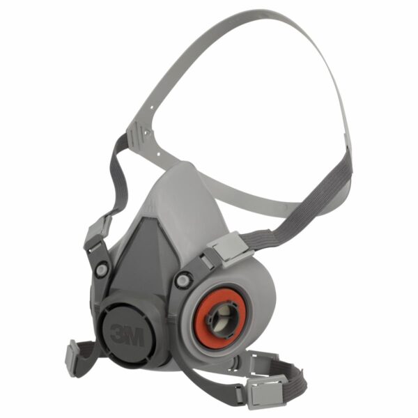 Respirador Reutilizável Semifacial 3M 6200 Médio Ca 4115 Completo