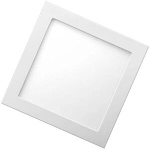 PAINEL LED QUADRADO EMBUTIR 18W BIVOLT 6500K