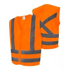 COLETE REFLETIVO KALIPSO SEM BOLSO LARANJA